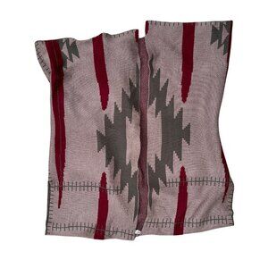 WOVEN HEART Womens Boutique Aztec Boho Knit Poncho Open Cardigan Sweater S/M‌‌‌